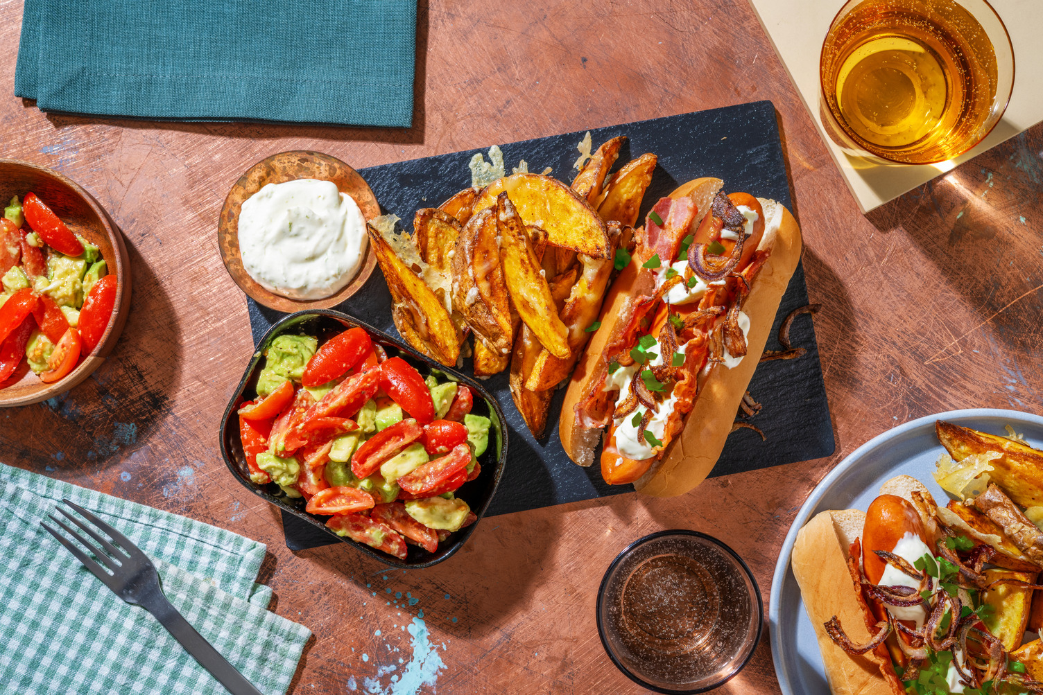 Smoky Bonfire Night Loaded Sausages