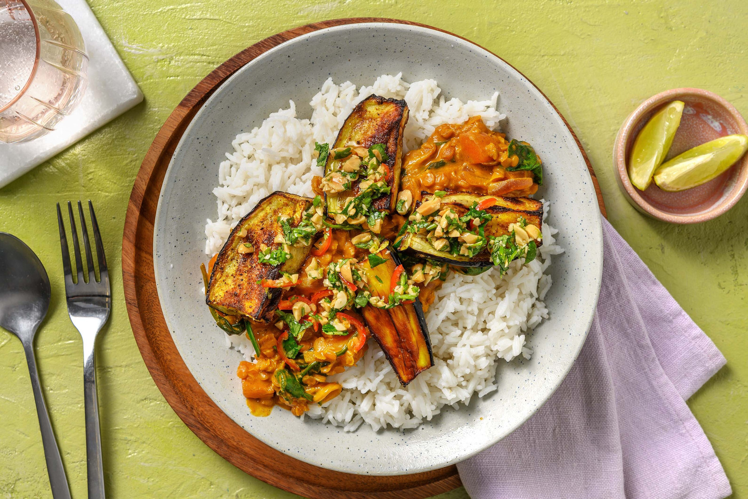 Vegetarisk linsekarry