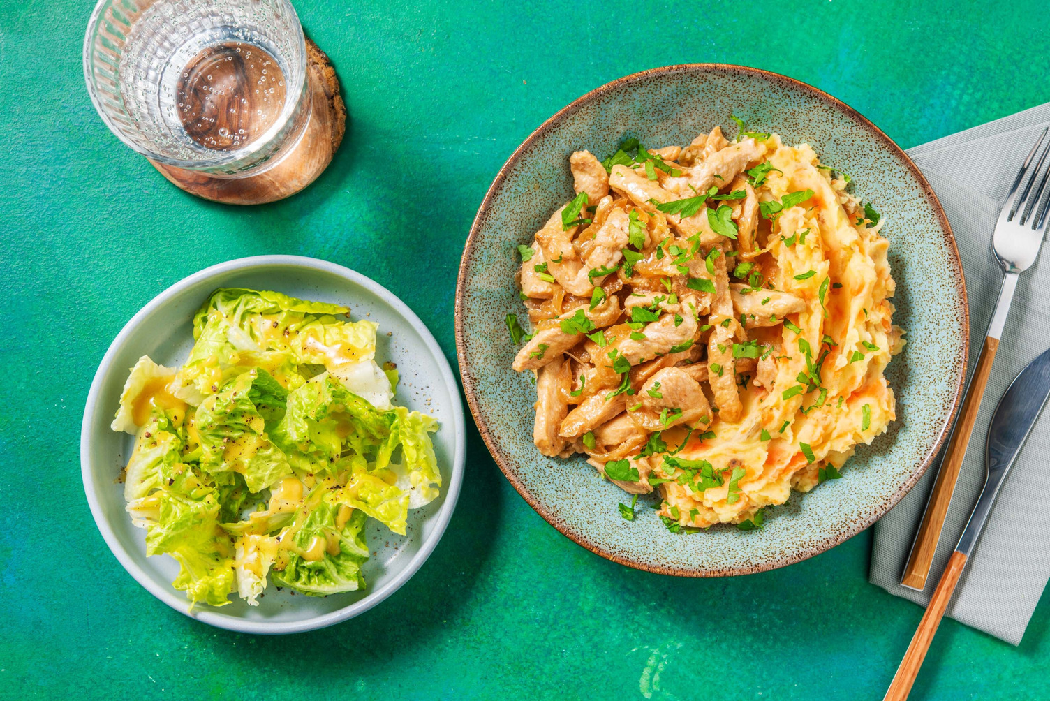 Fransk inspireret kylling