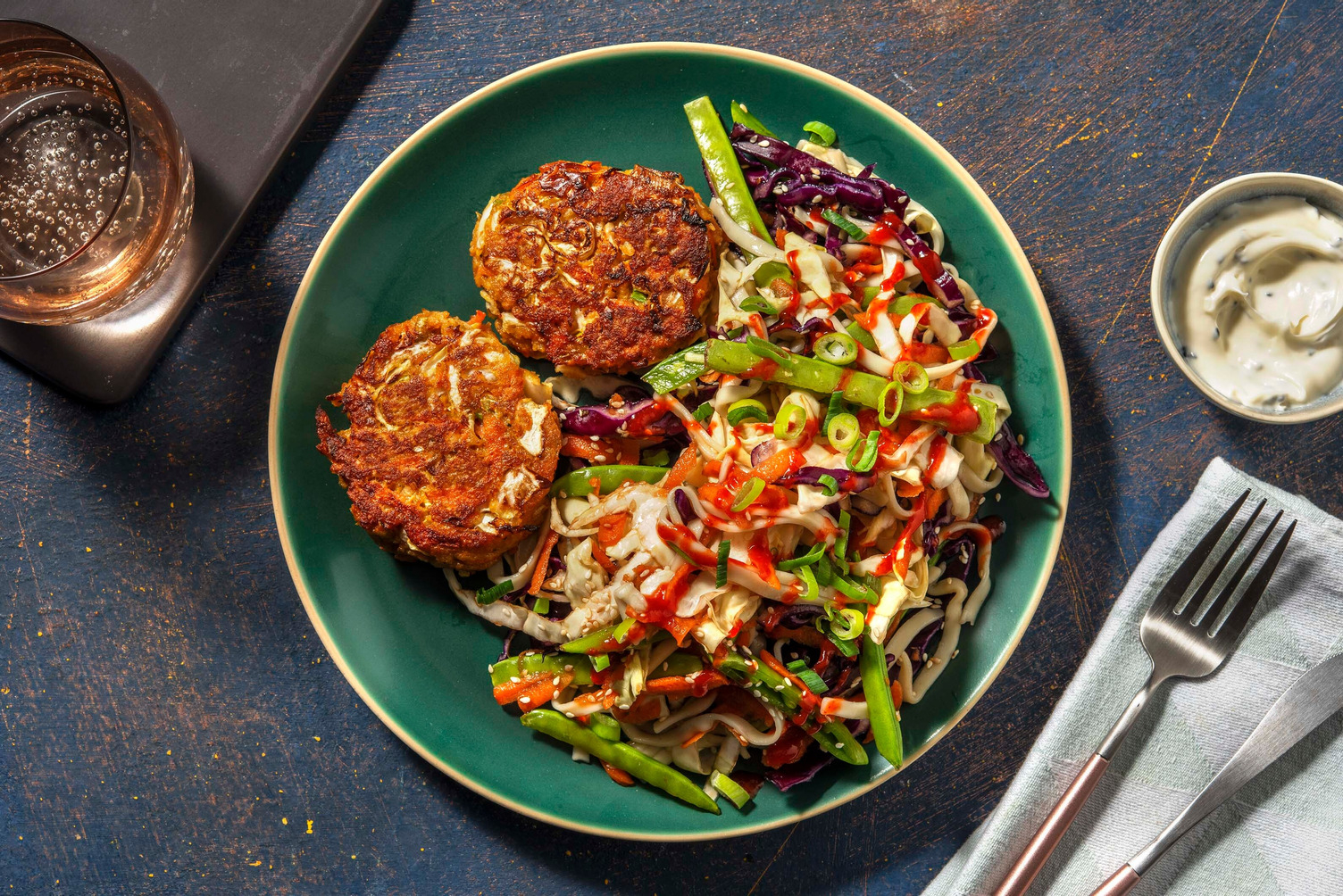 Japanske vegetarfritter