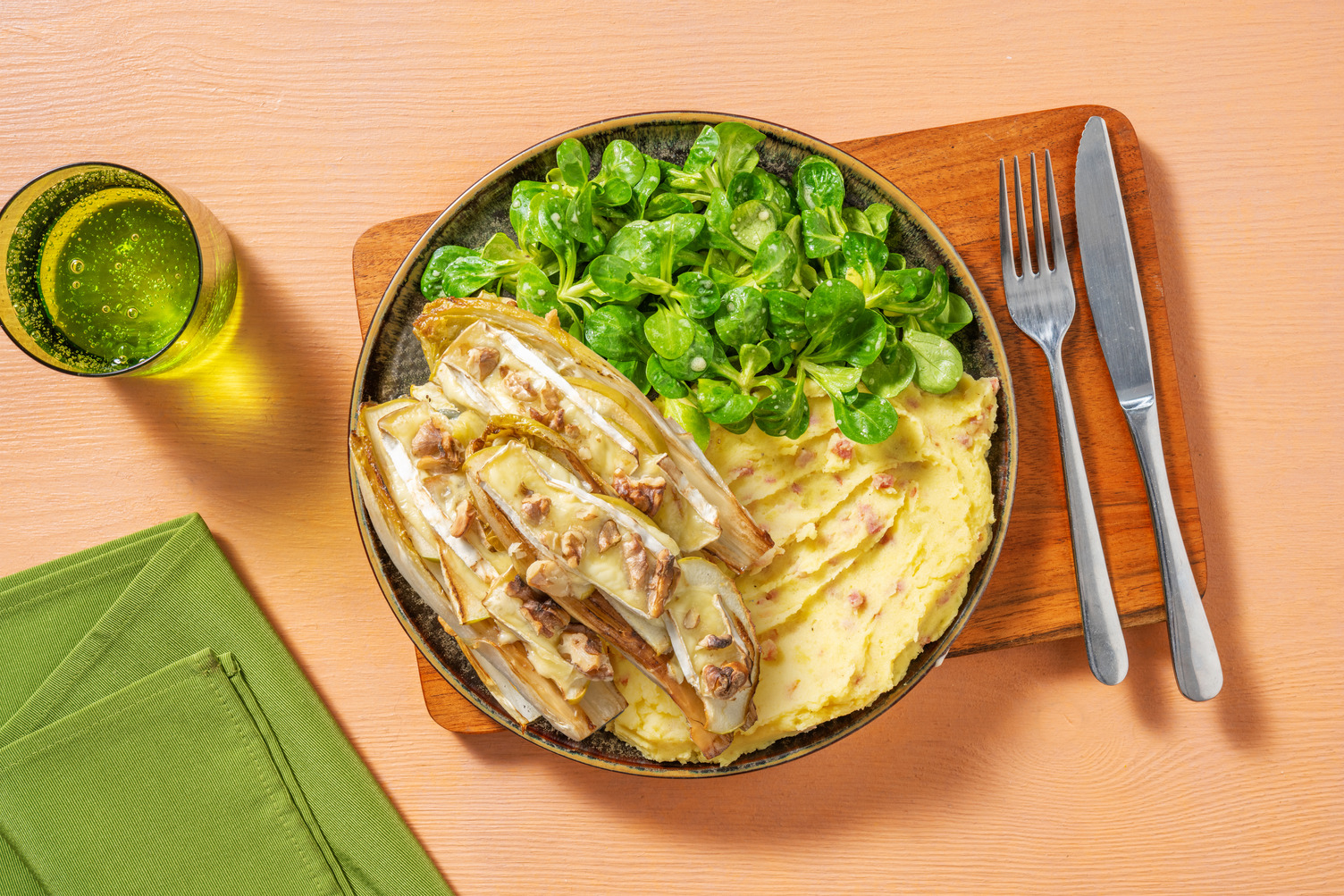 Belgische klassieker: gegratineerd witlof met brie