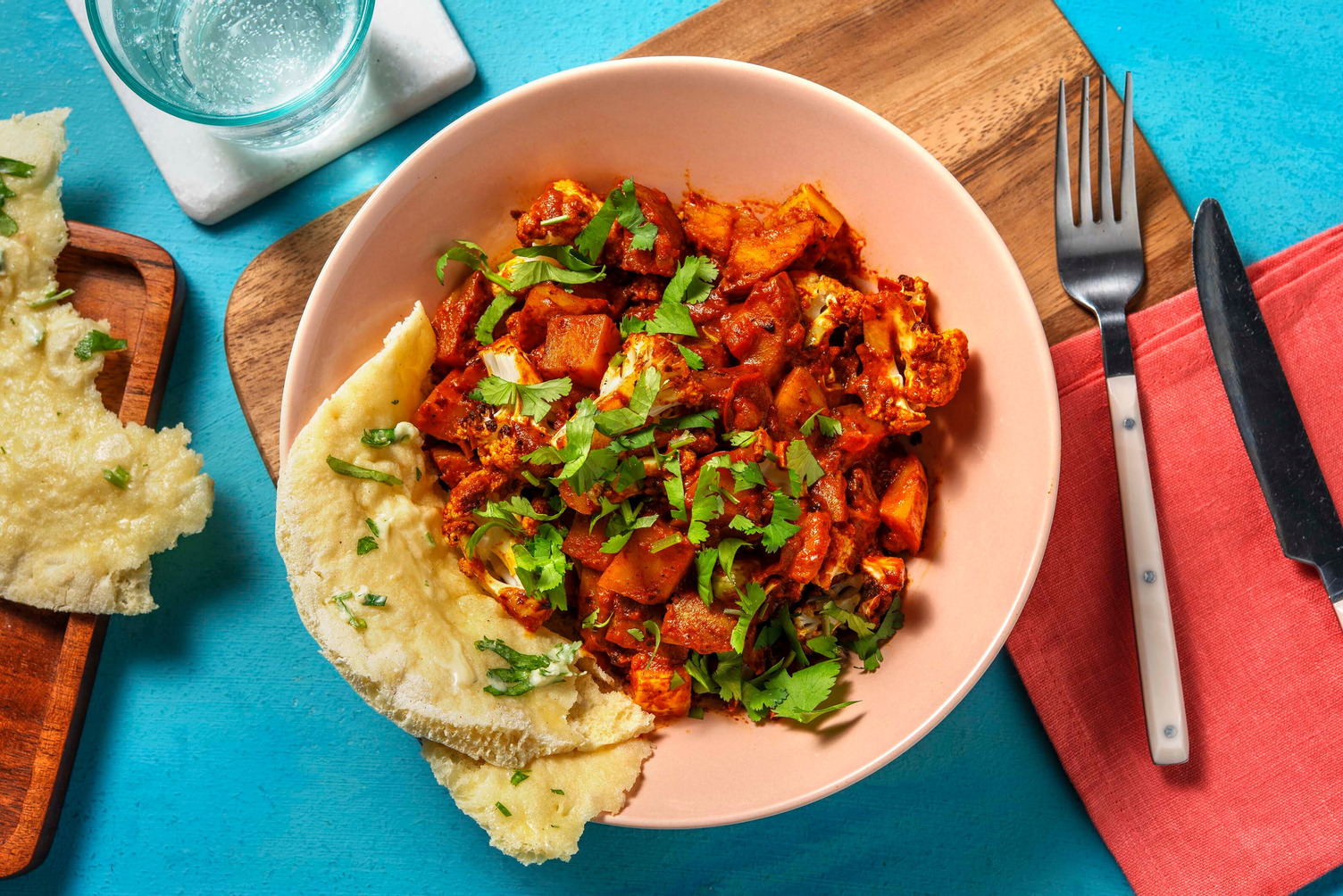 Kremet blomkålskarri