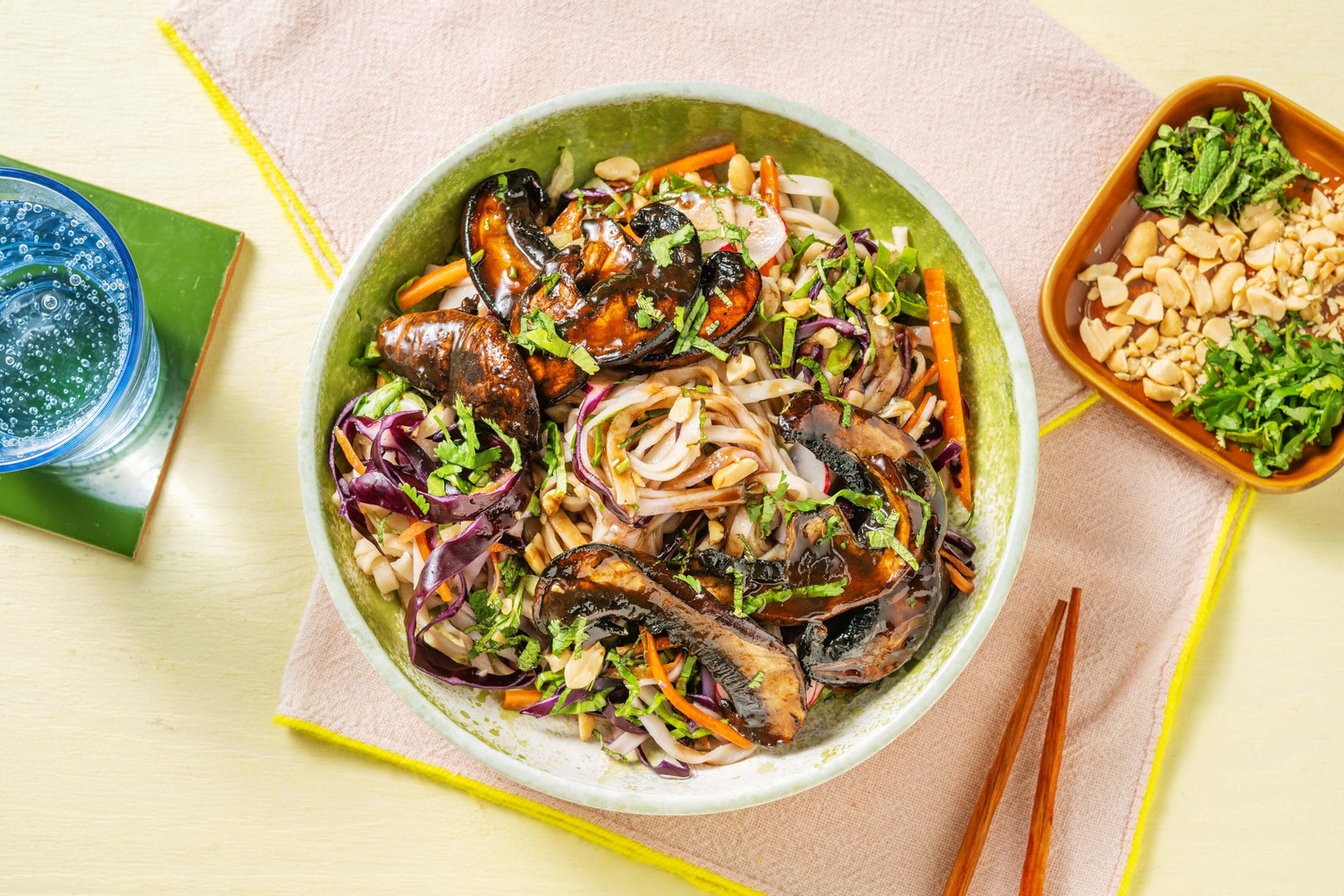 Asiatisk nuddelsalat