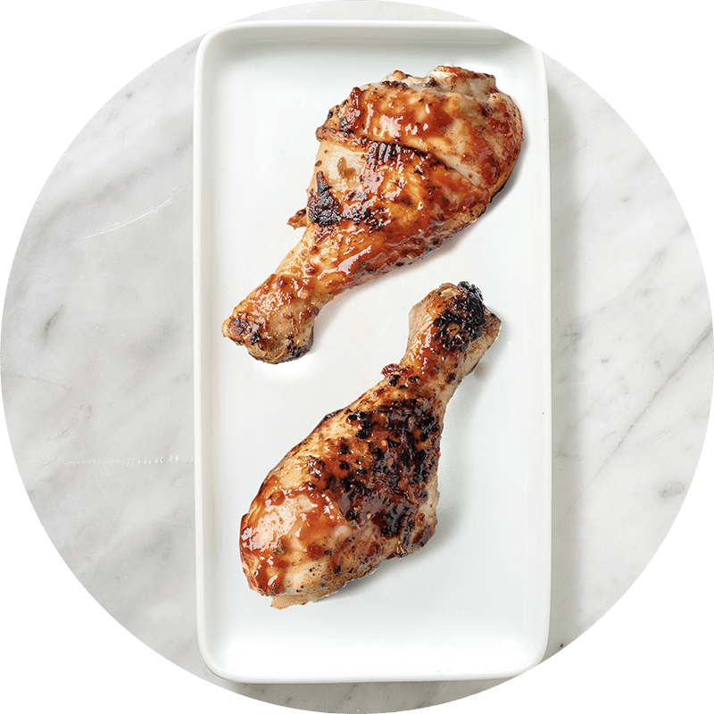 Kipdrumsticks als extra