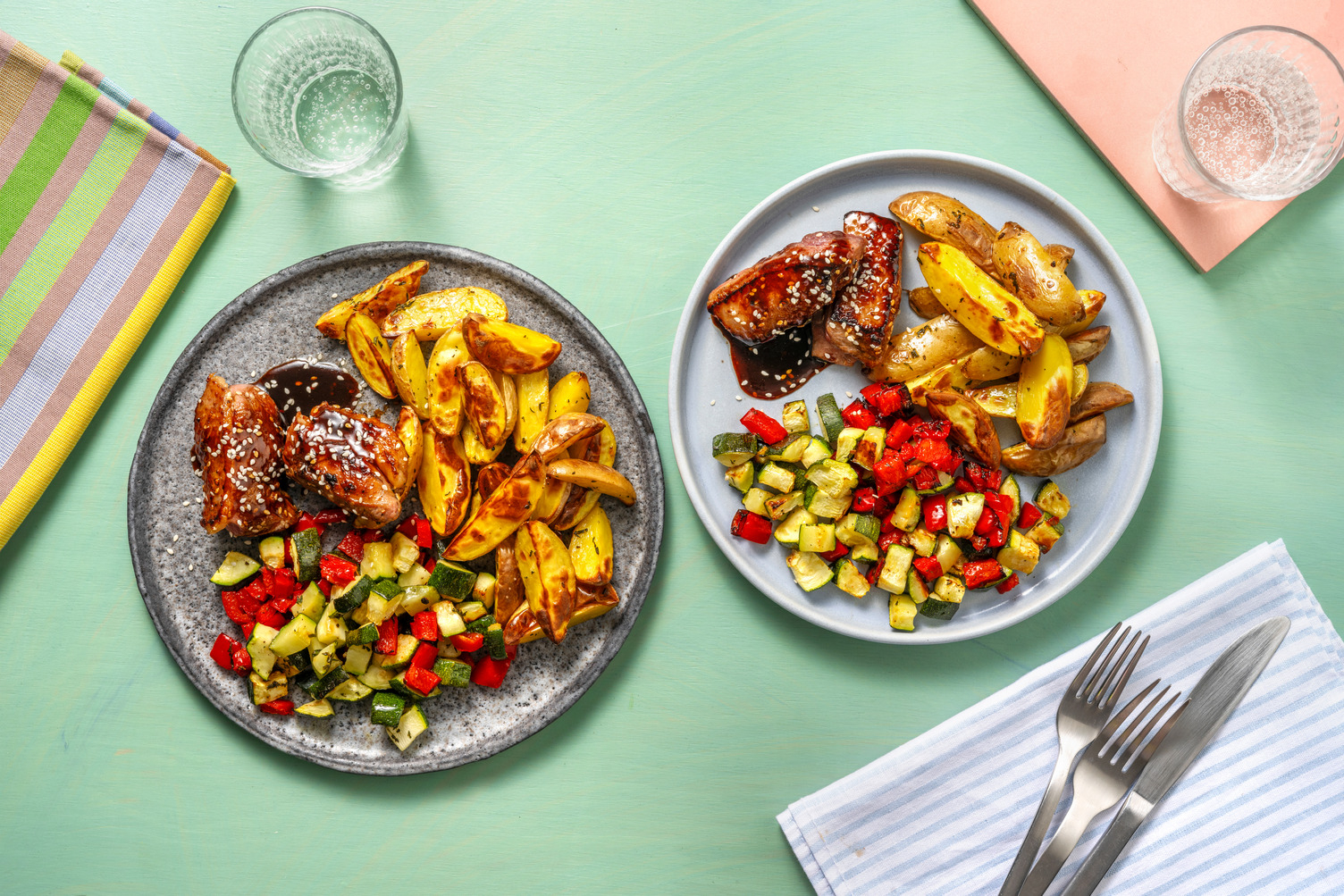 Canette sauce miel & vinaigre