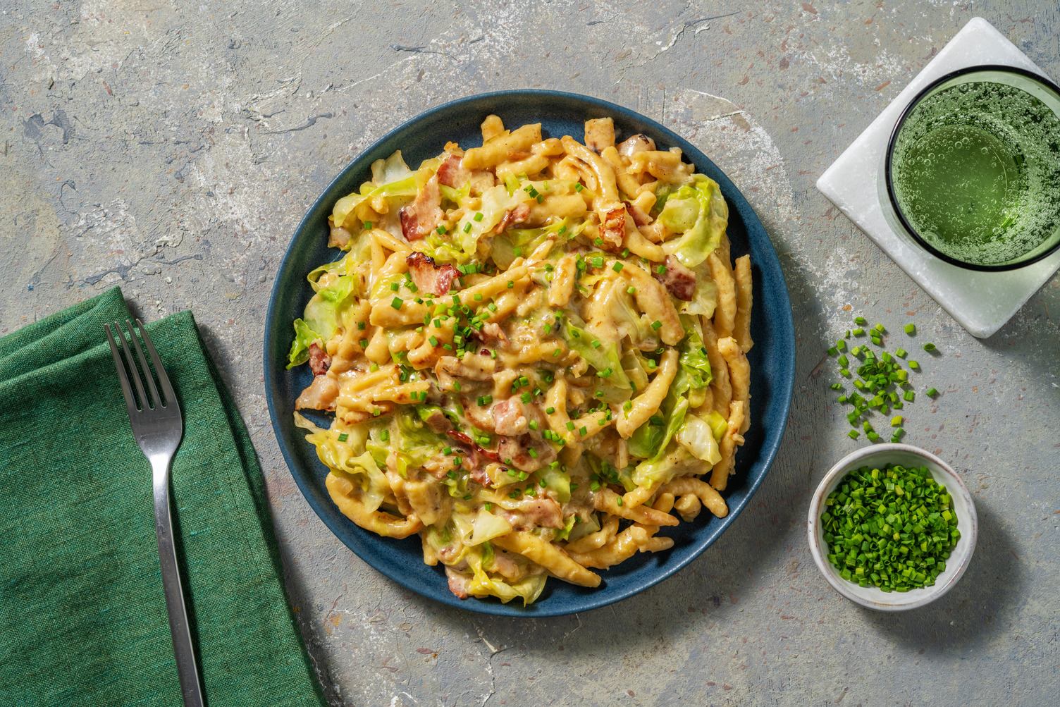Omas Klassiker: Gebratene Spätzle mit Bacon