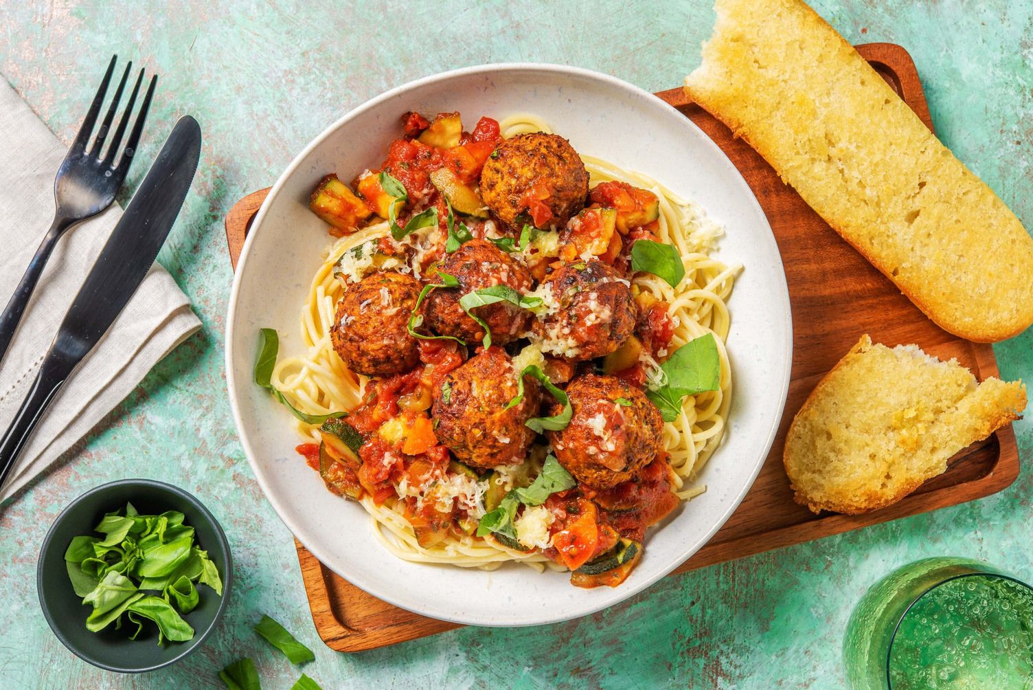 Vegetariska linsbullar