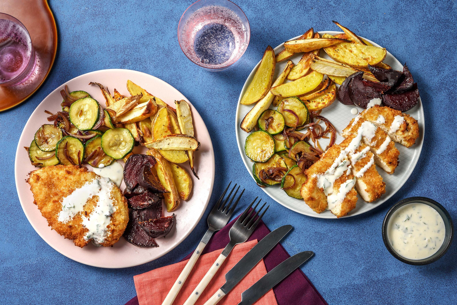 Pankopaneret kylling