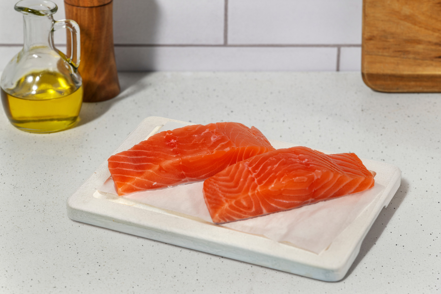 Filet de saumon avec peau en extra