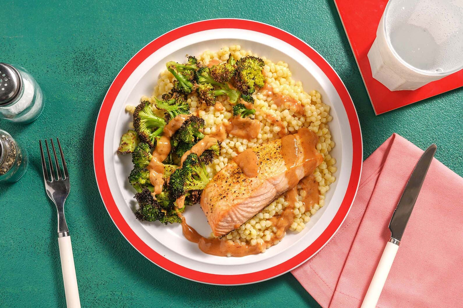 Speedy Chipotle-Tahini Double Salmon