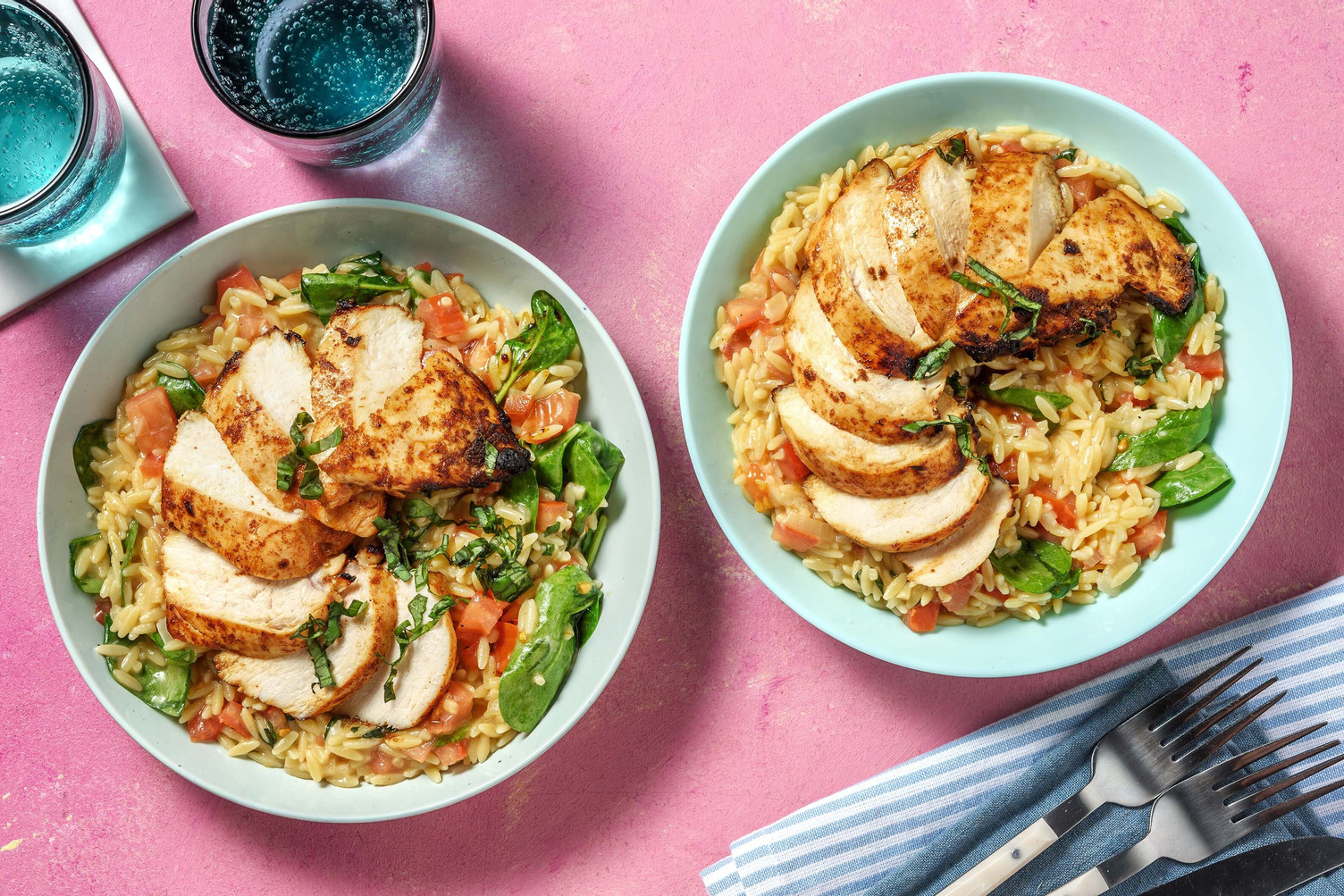 Chicken orzotto
