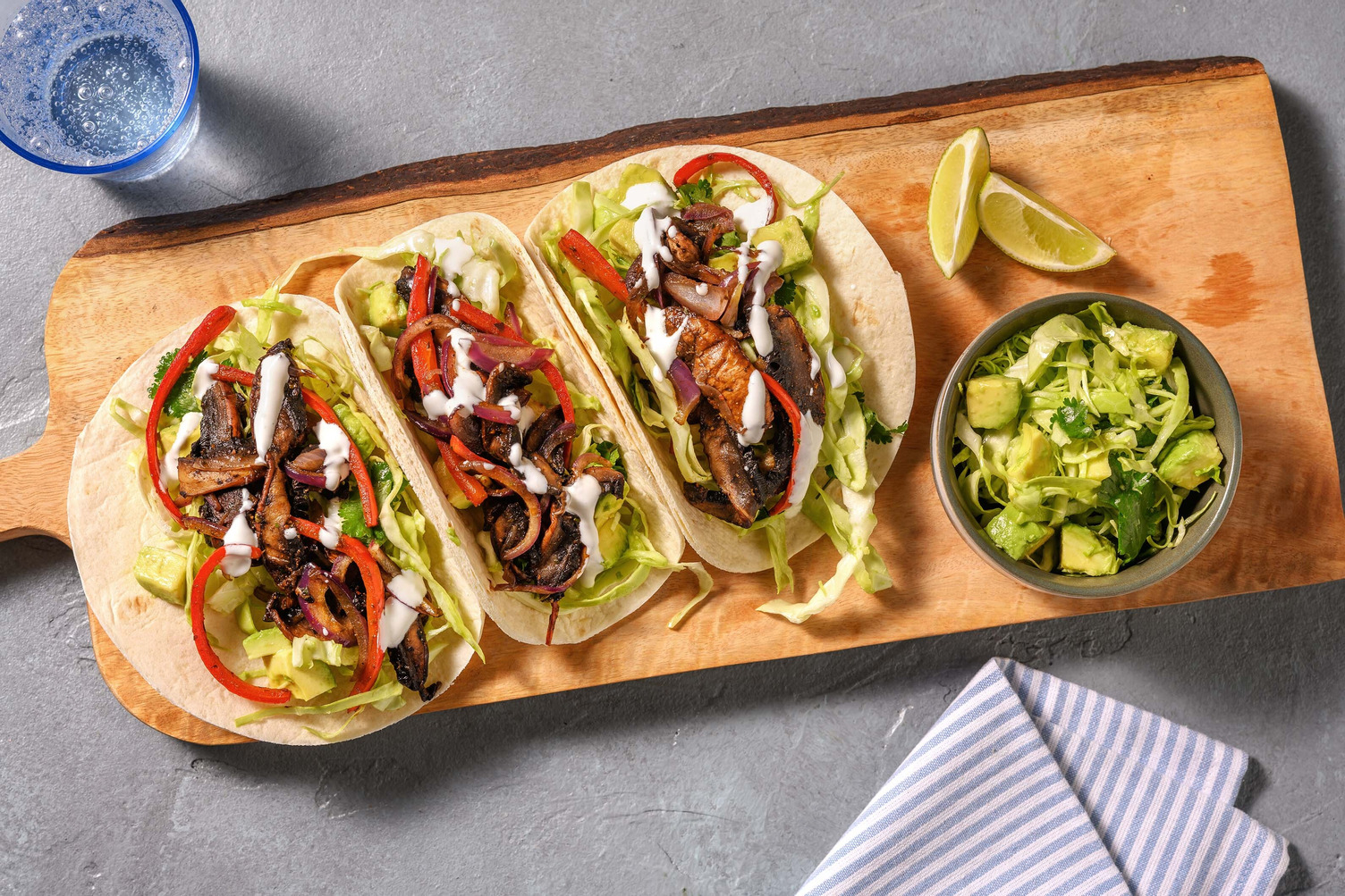 Meksikanske portobellotacos