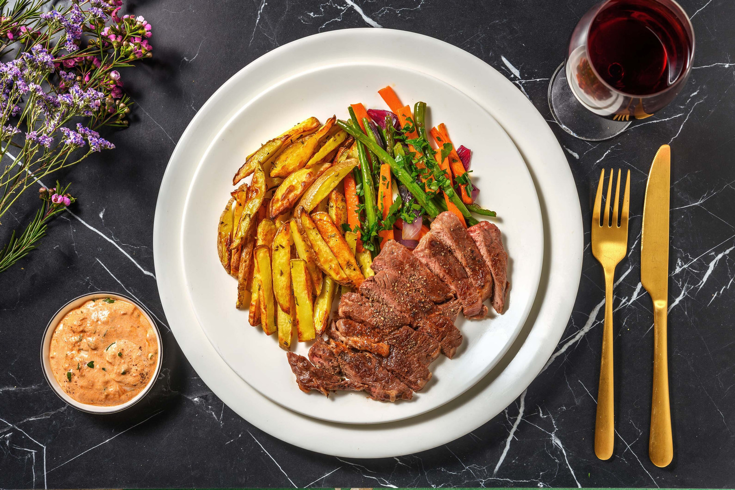 Steak and calabrese dip 