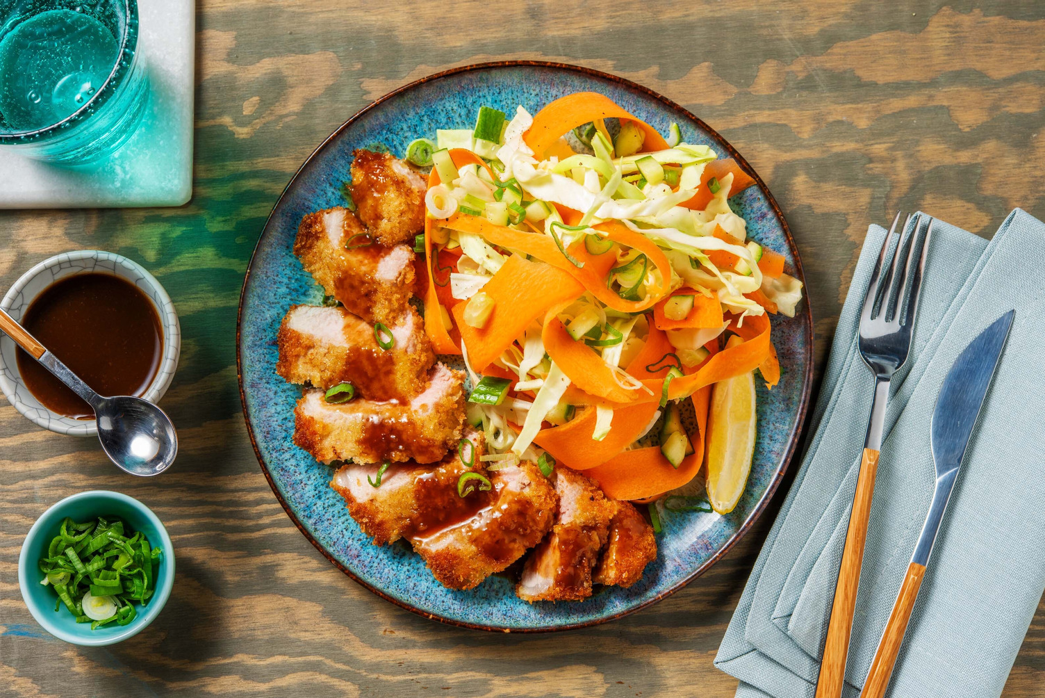 Japansk svine-tonkatsu