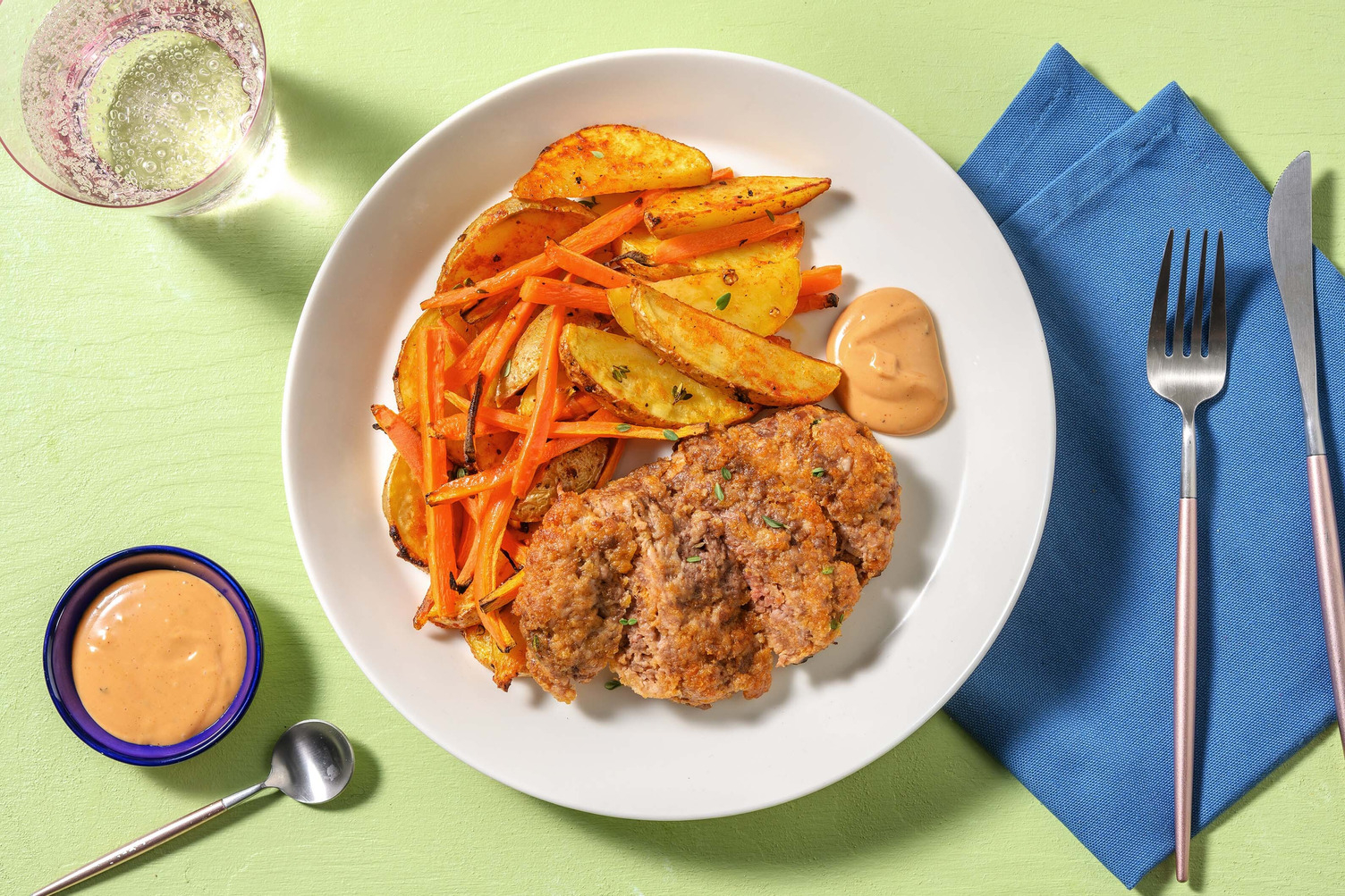 Polpettone di carne glassato alla barbecue