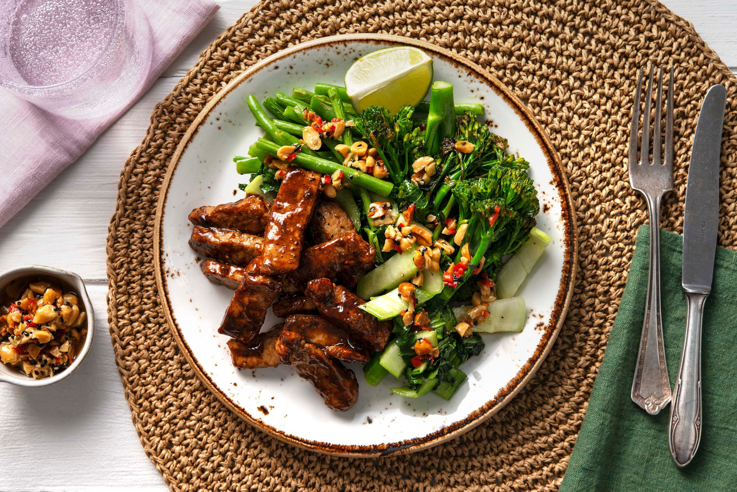 Varkenshaas teriyaki