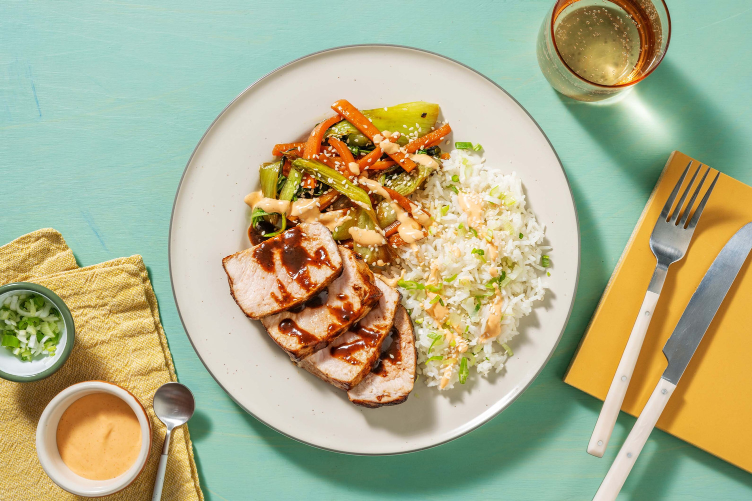 Hoisin-Glazed Pork Tenderloin