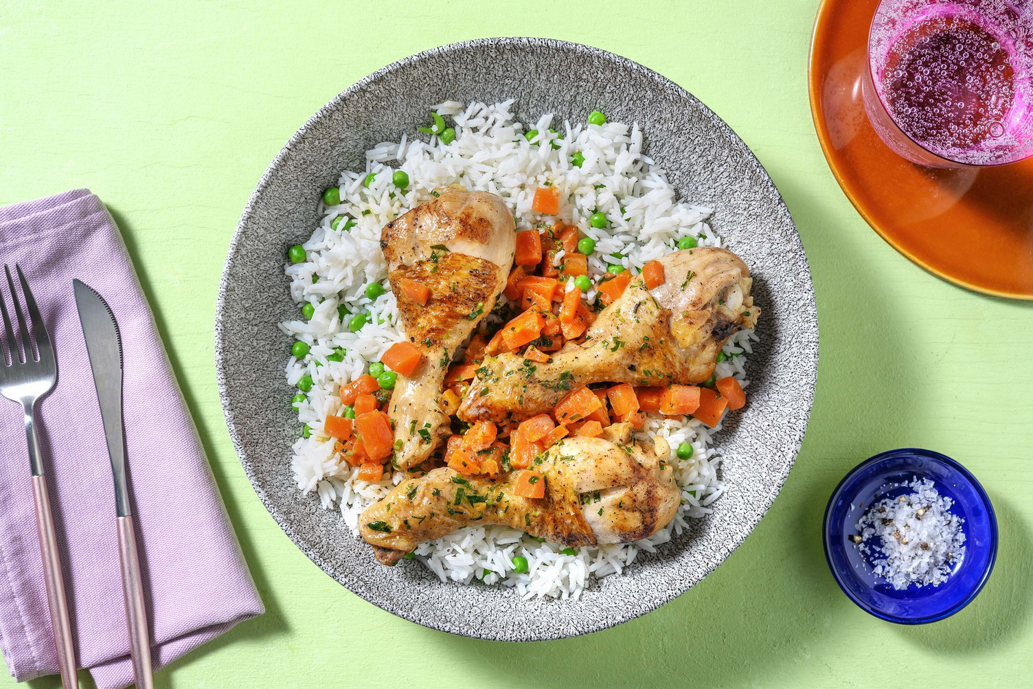 Poulet sauce à l'estragon