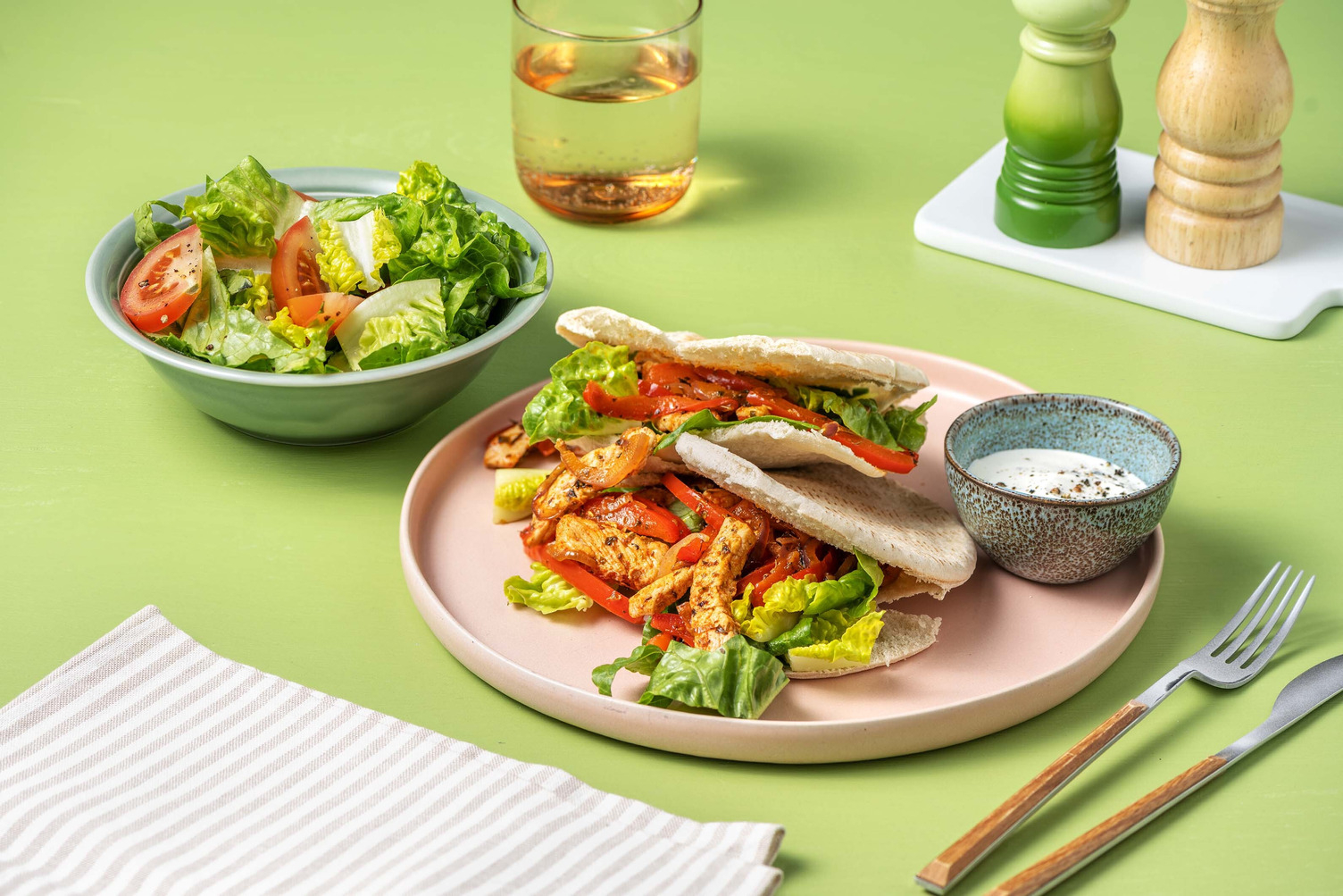 Pita met varkensgyros