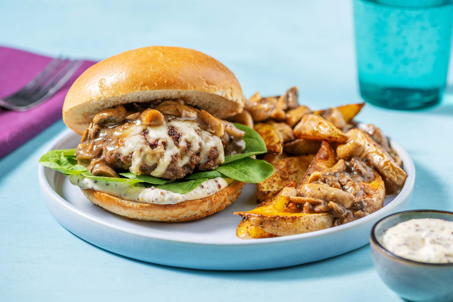 Impossible® Burger Patties Steakhouse-Style Cheeseburgers