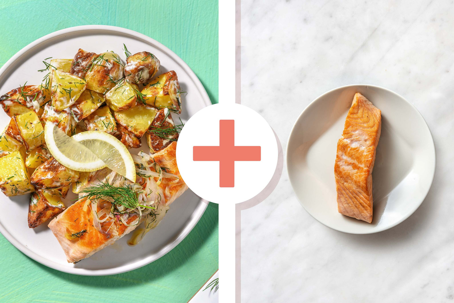 Salmone con scalogno fondente e limone