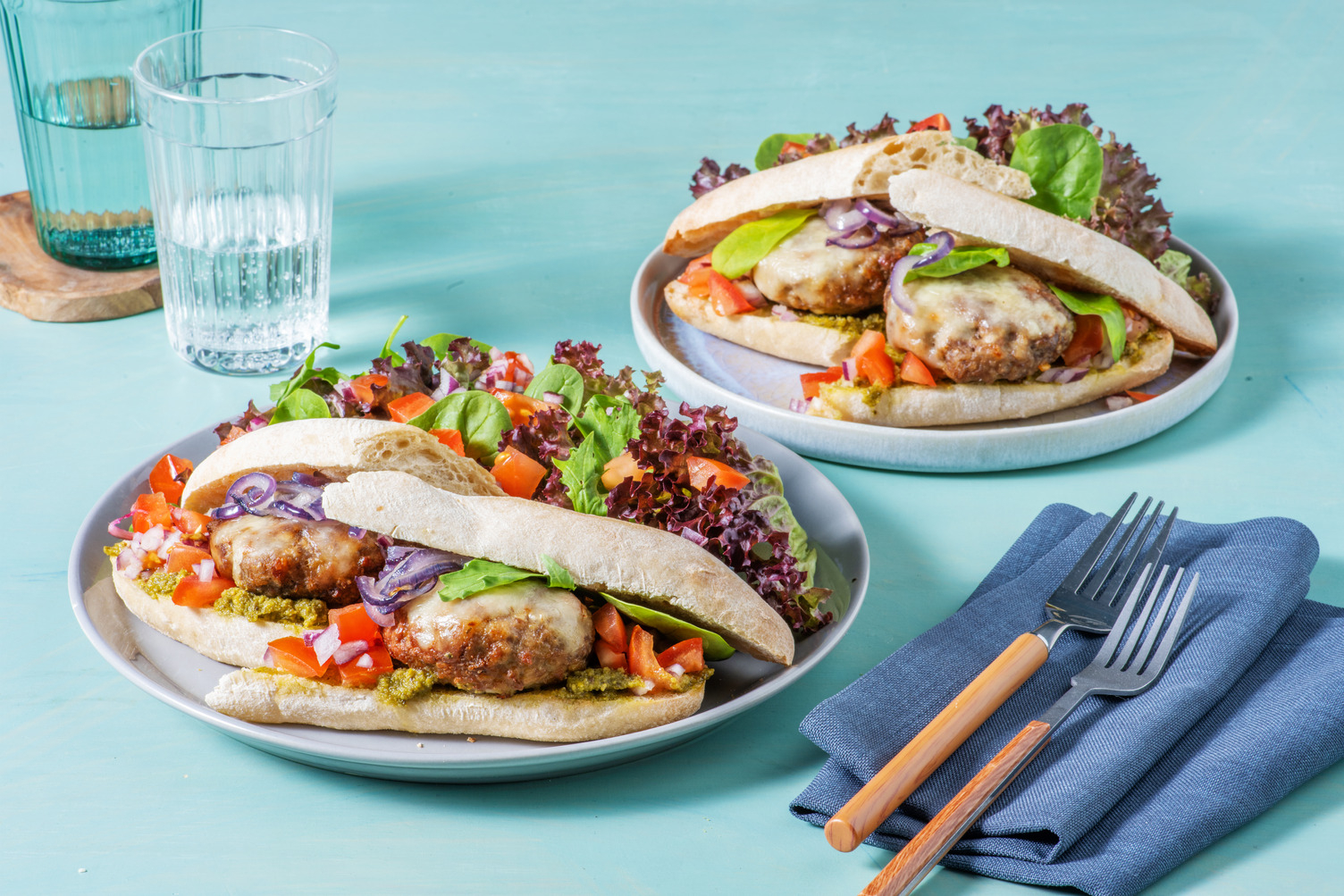 Italiensk frikadellesandwich 