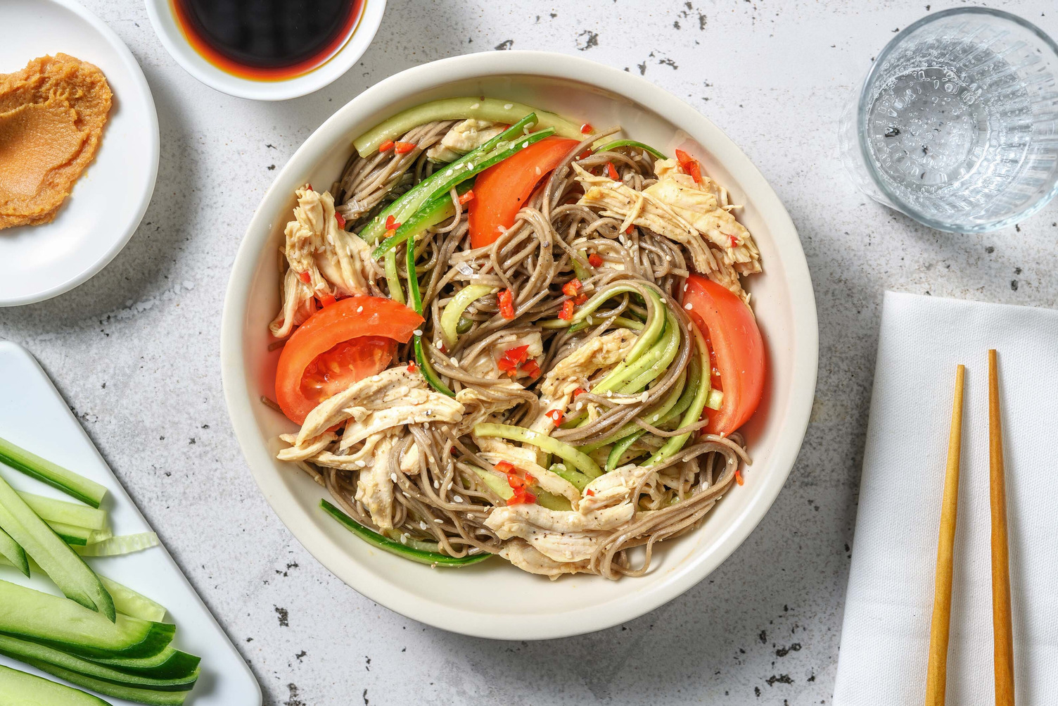 Banbanji : salade fraîche japonaise au poulet