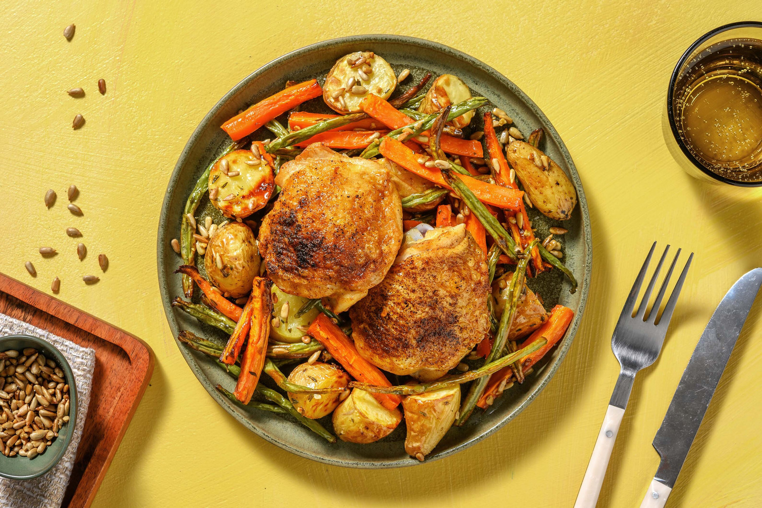 Pollo arrosto agli aromi del Messico 