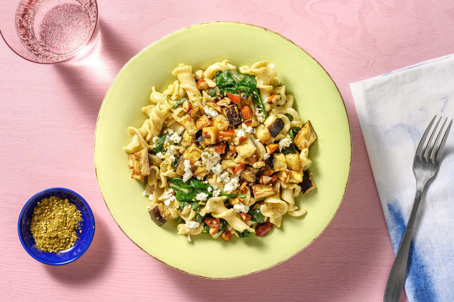 Gigli aux épices du Moyen-Orient