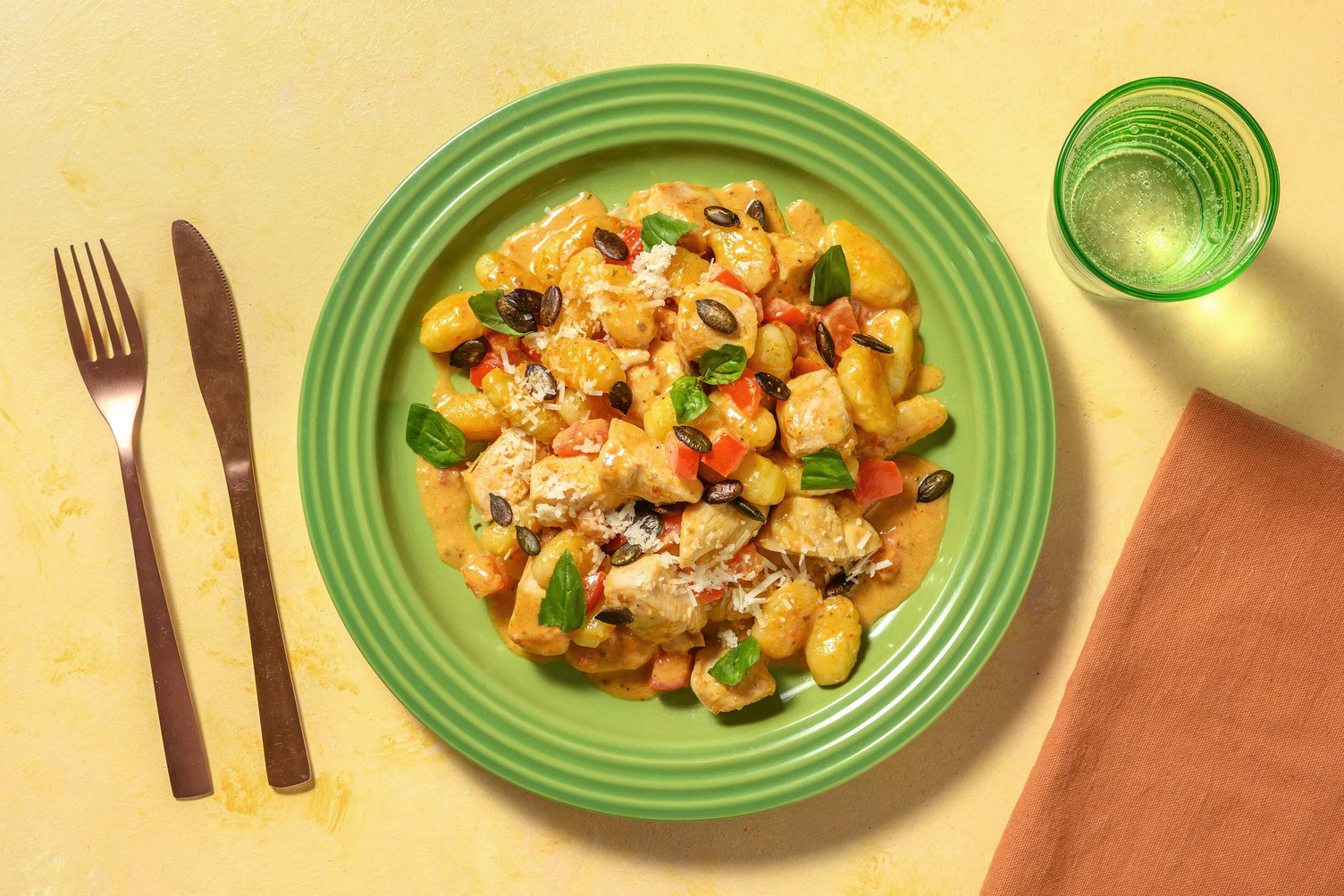 One pot de poulet & gnocchi