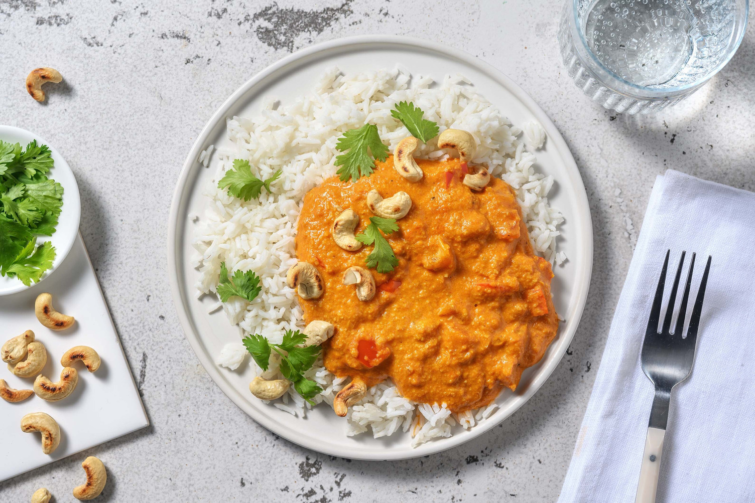 Butter masala végétarien aux légumes