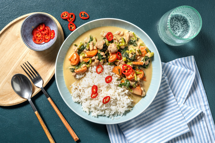 Quick Vietnamese Coconut and Lemongrass Chicken 