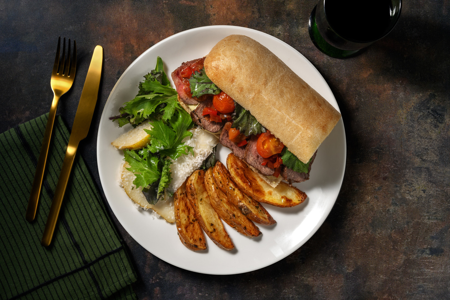 Roast Beef Sirloin & Herby Mayo Ciabatta