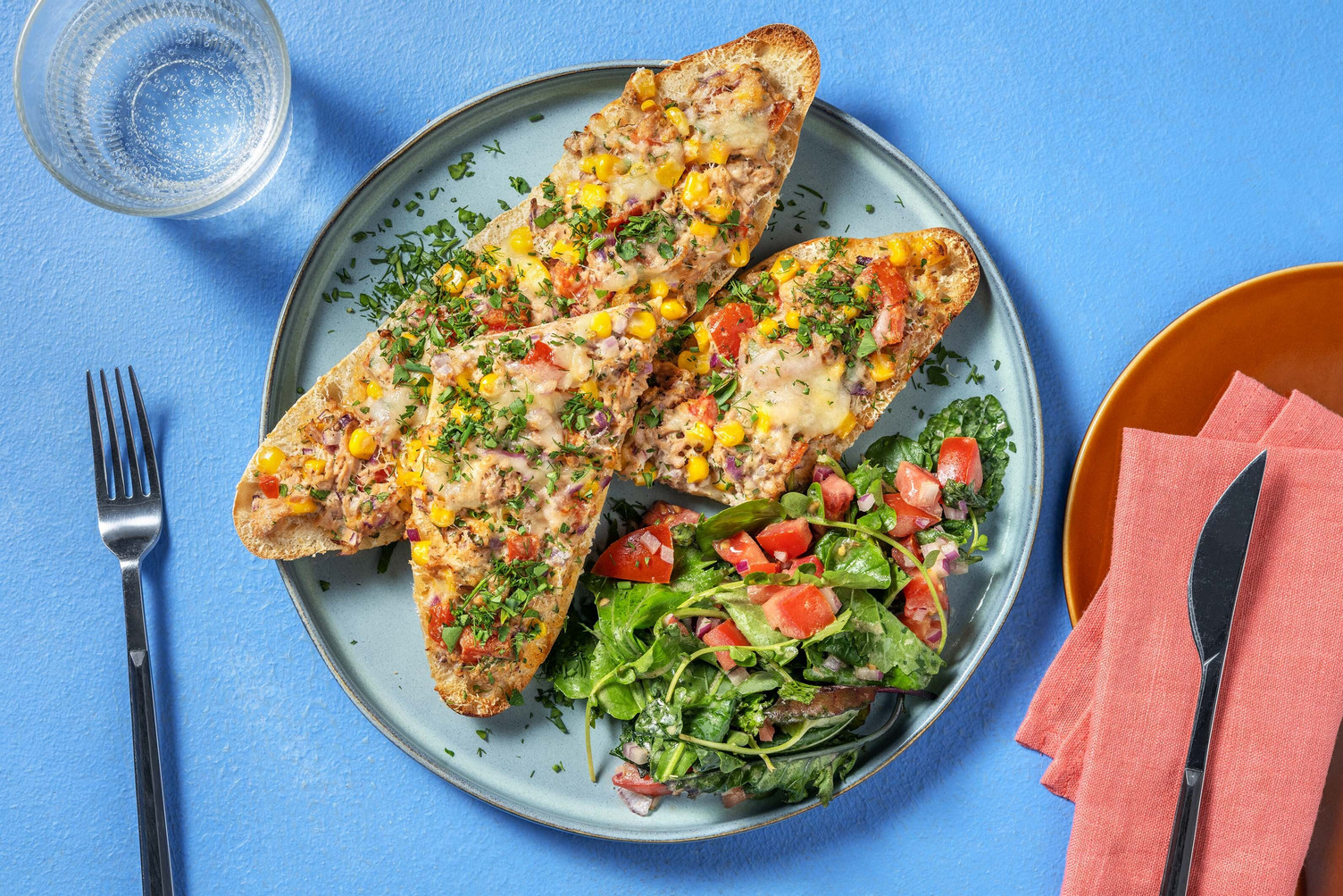 Homemade Tuna Melt Baguettes