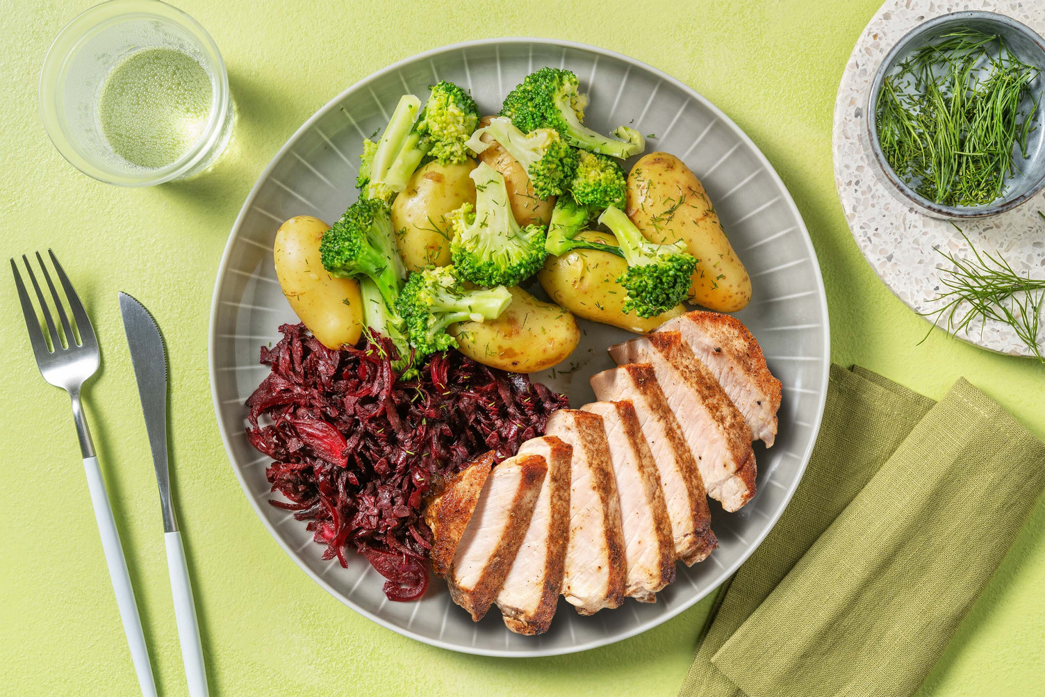 Vitlöksmarinerat fläskkött