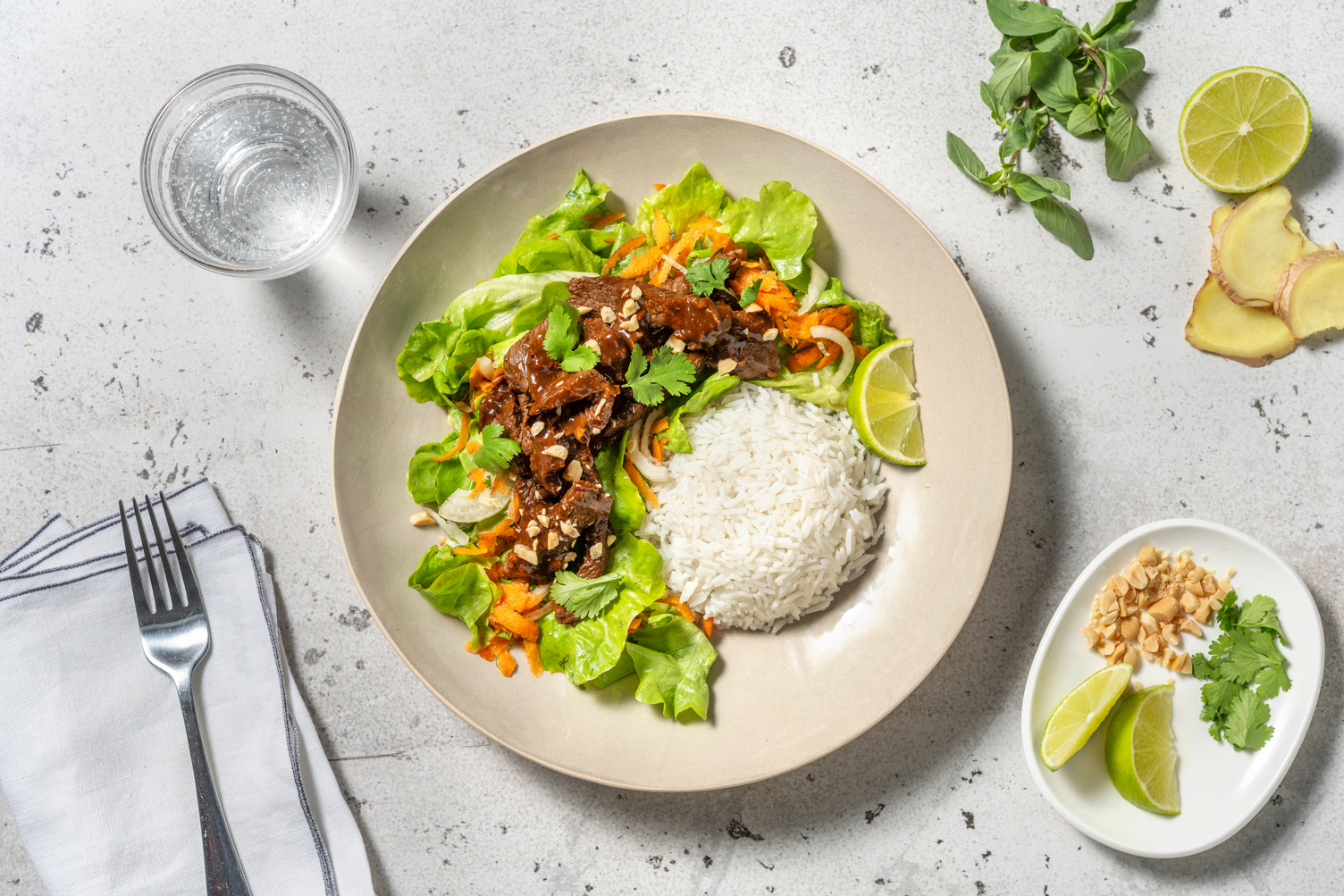 Salade de bœuf « Tigre qui pleure »