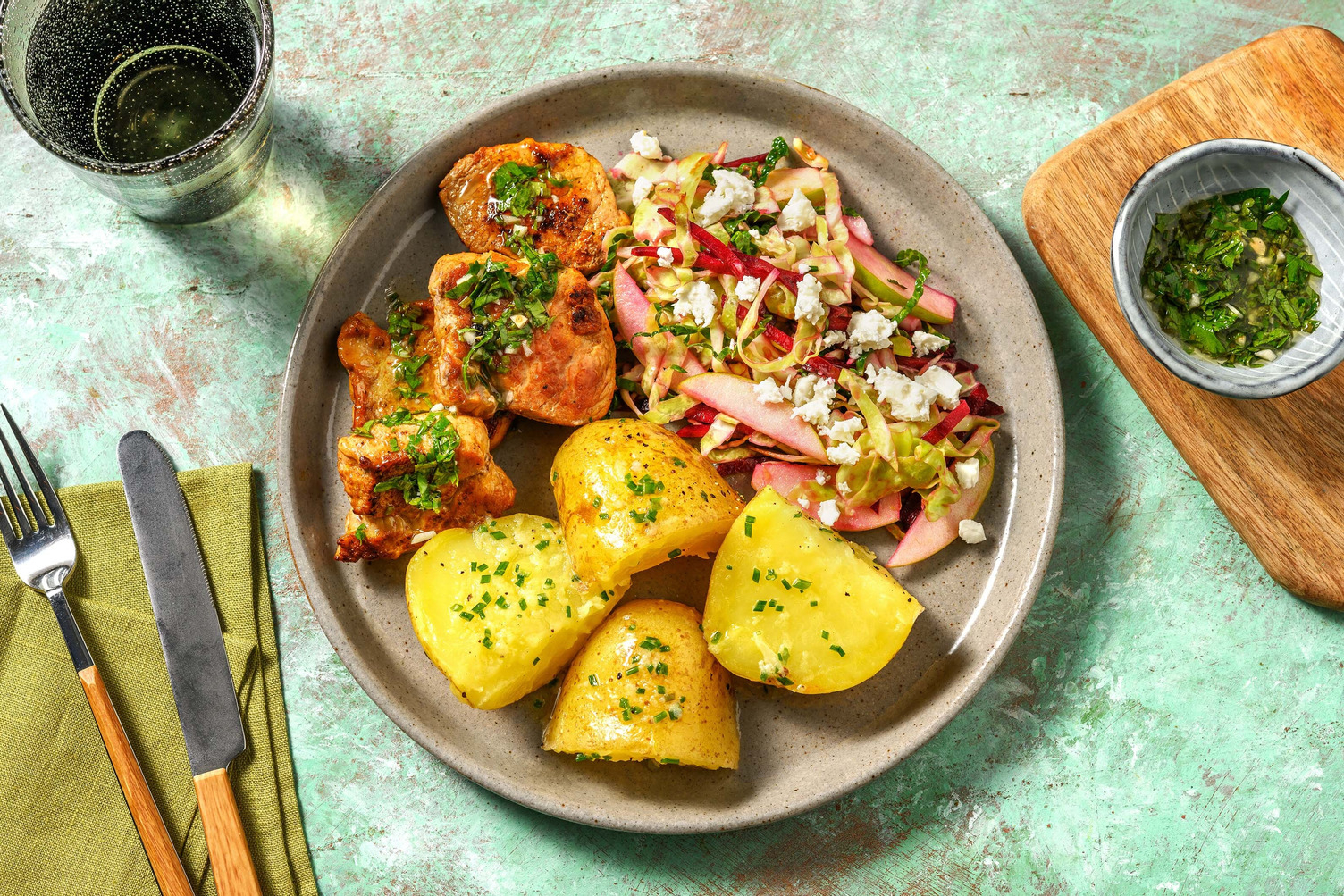 Stekta fläskmedaljonger