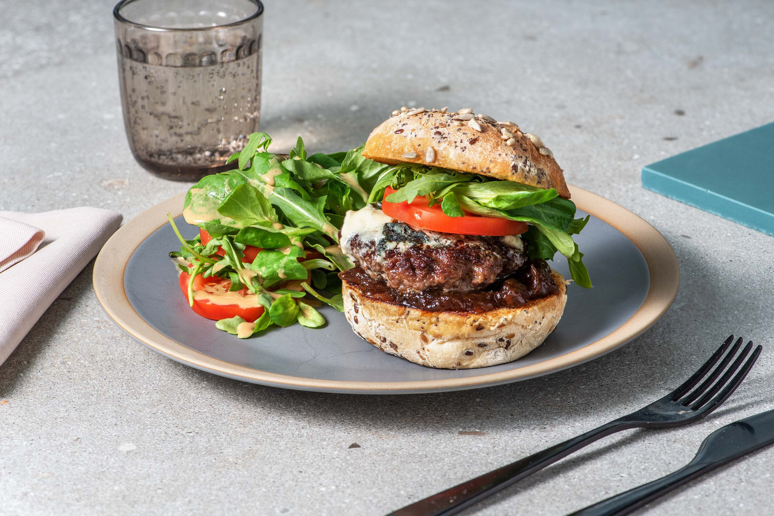 Ultimate burger au bleu d'Auvergne