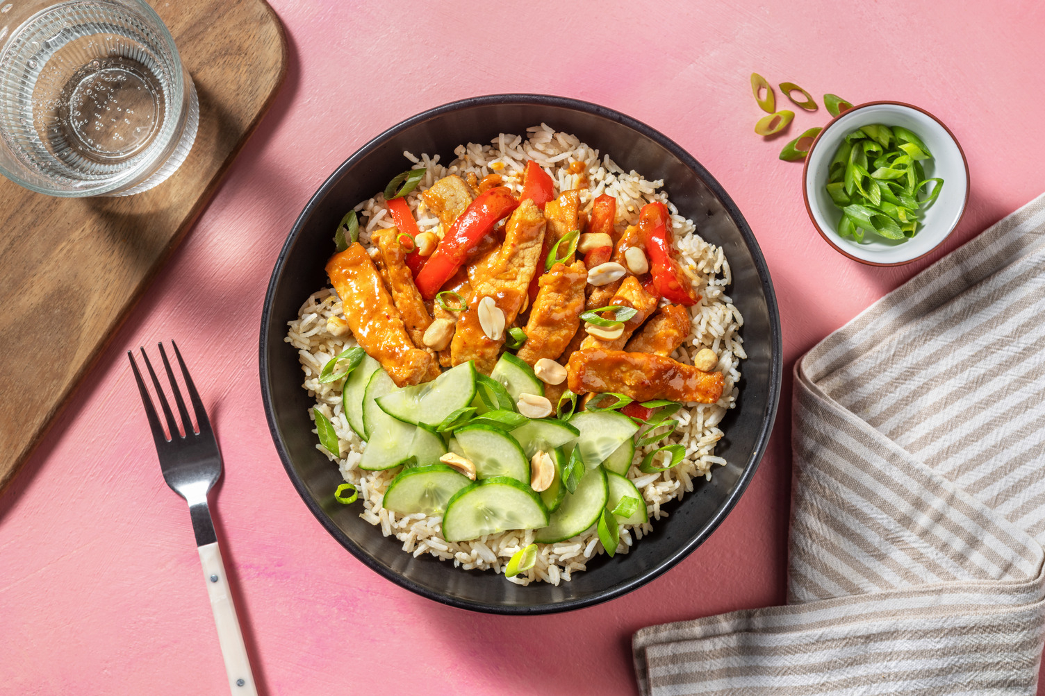 Kryddigt pannstekt fläsk