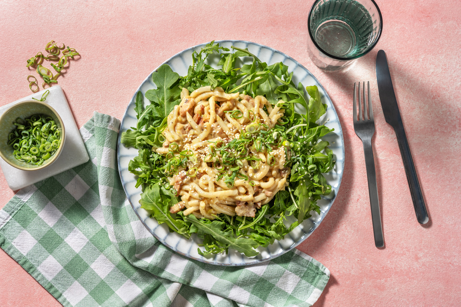 Udon façon carbo-miso