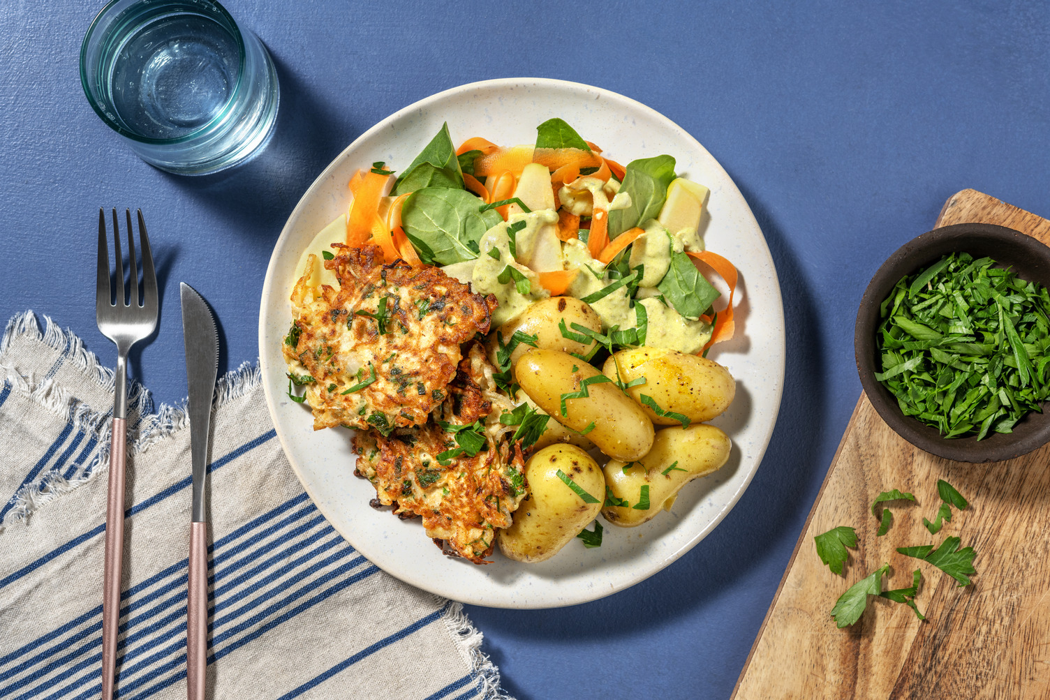 Pandestegte sellerifritters 