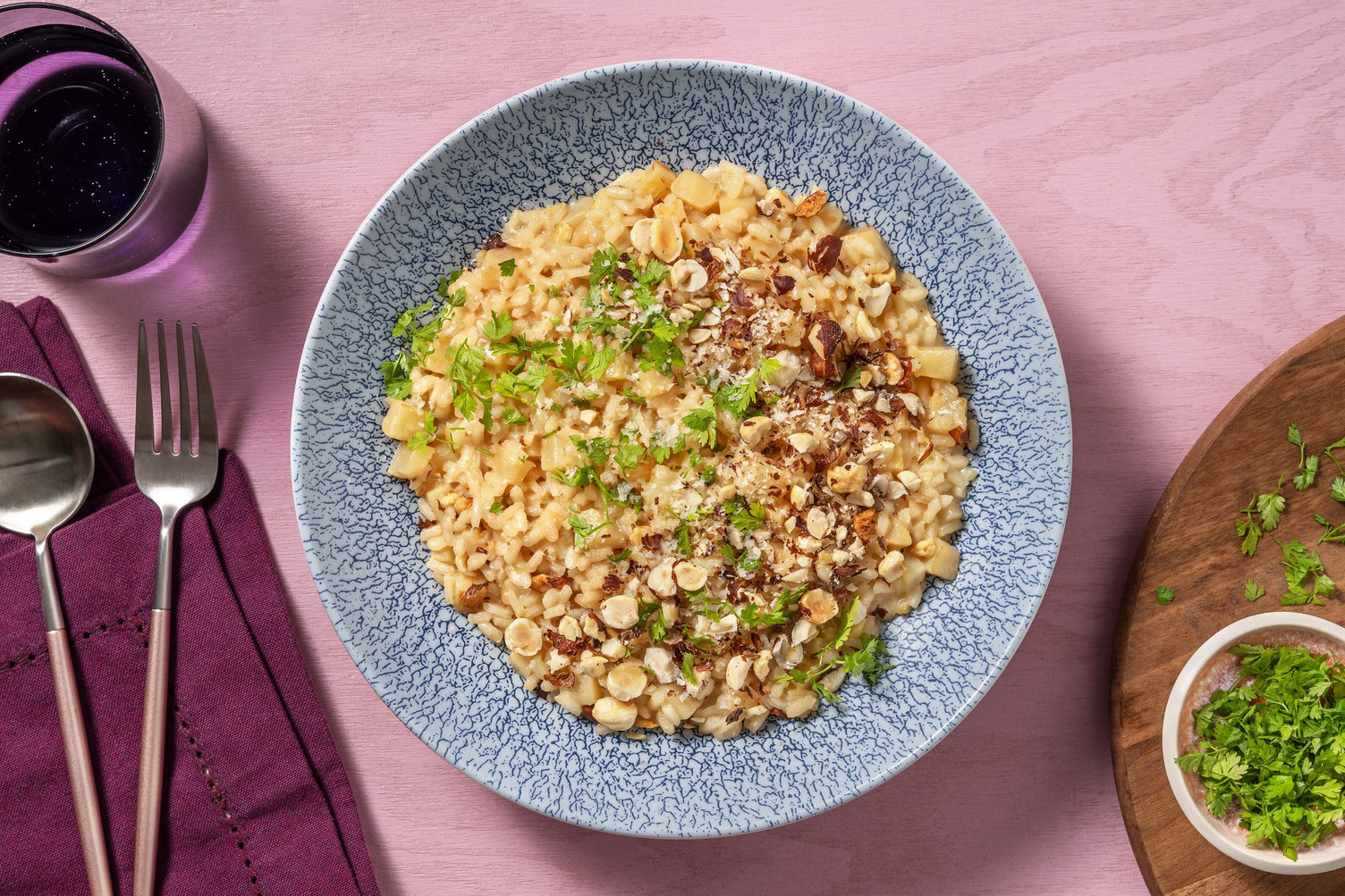 Risotto au céleri-rave & pecorino