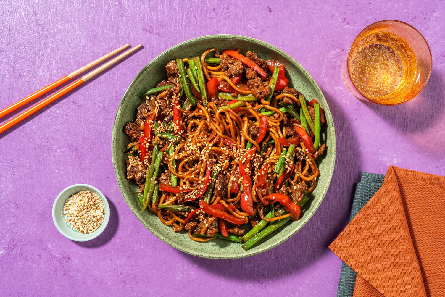 Asian Style Beef and Mixed Veg Stir-Fry