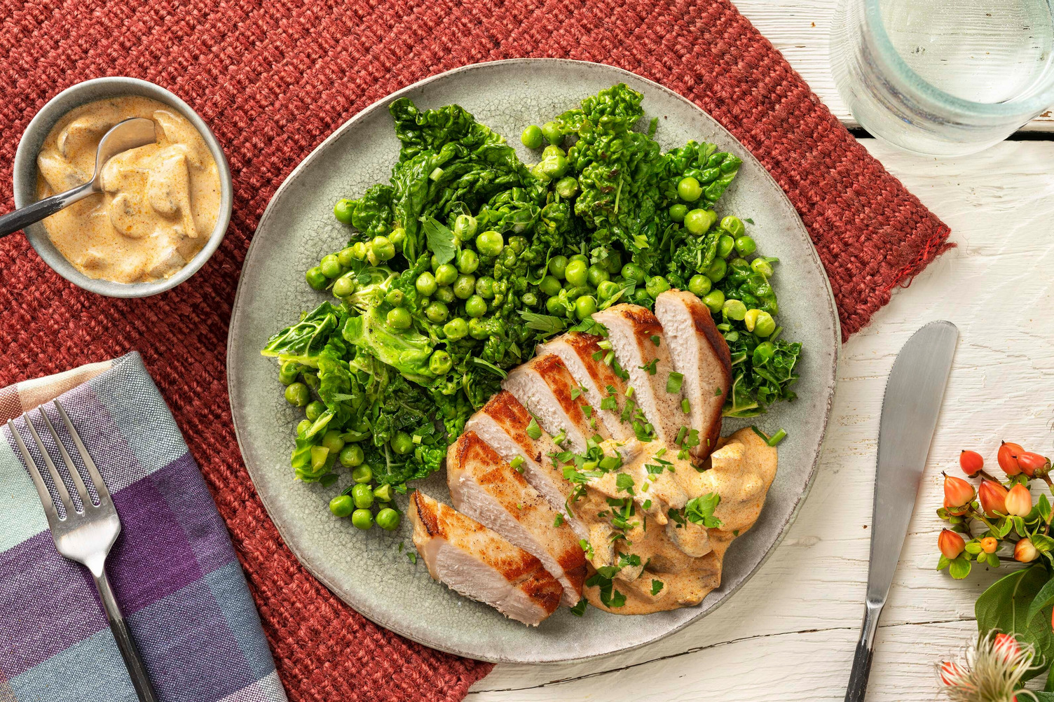 Peppered Pork Steaks