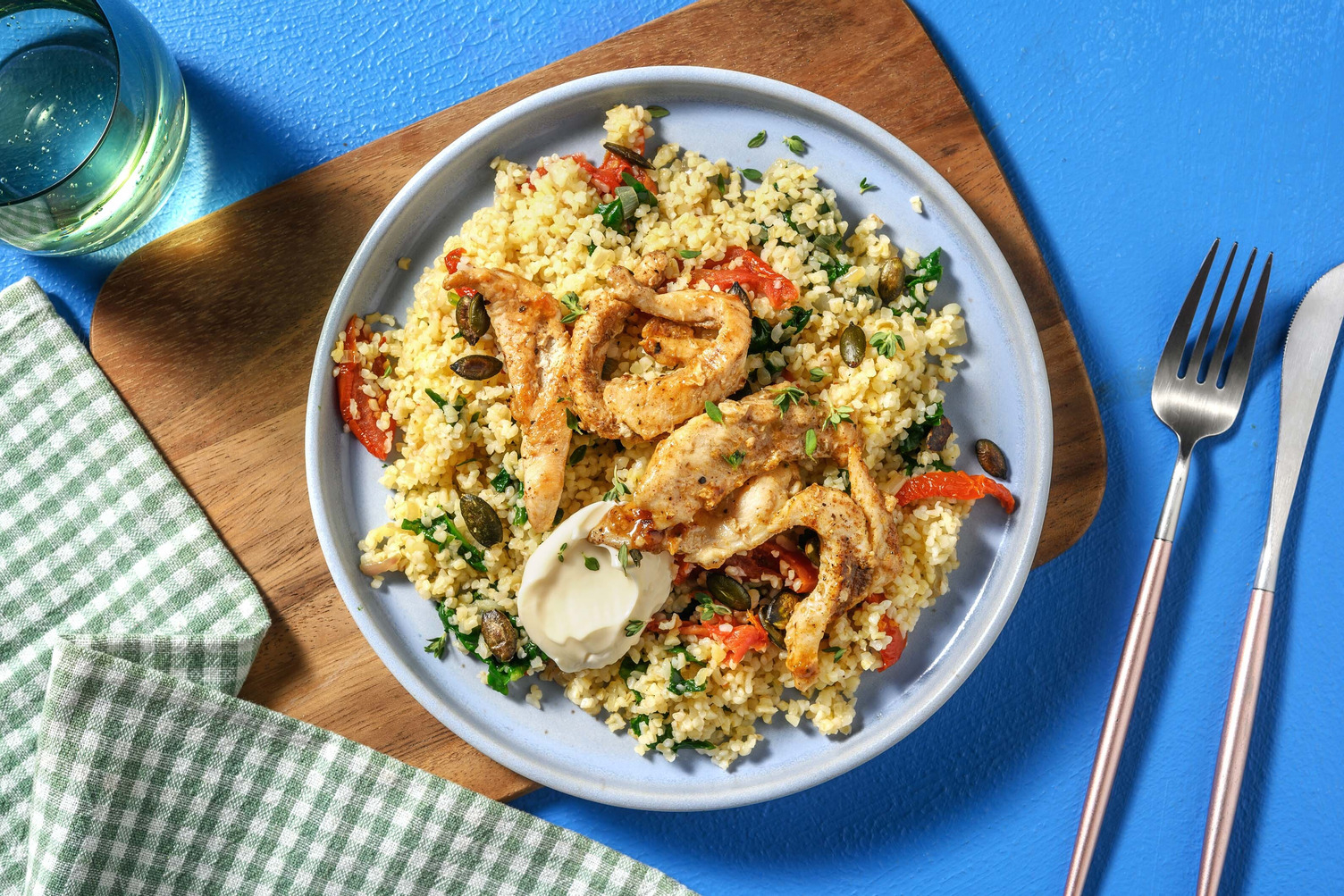 Pollo ai profumi medio-orientali