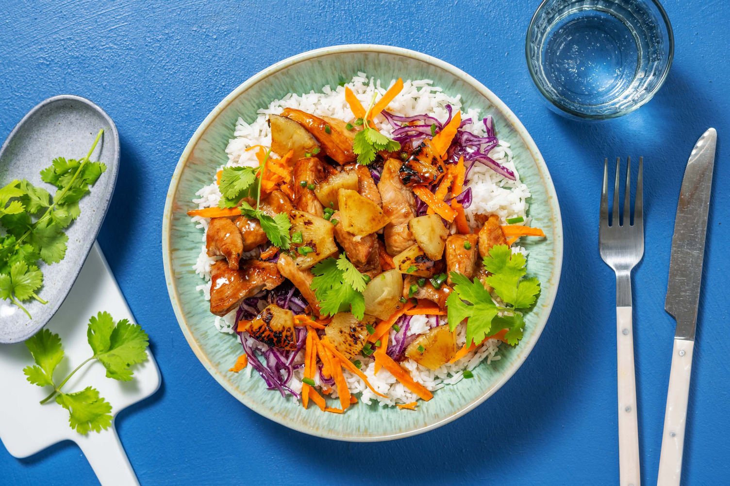 Hawaiiansk svinekødsbowl