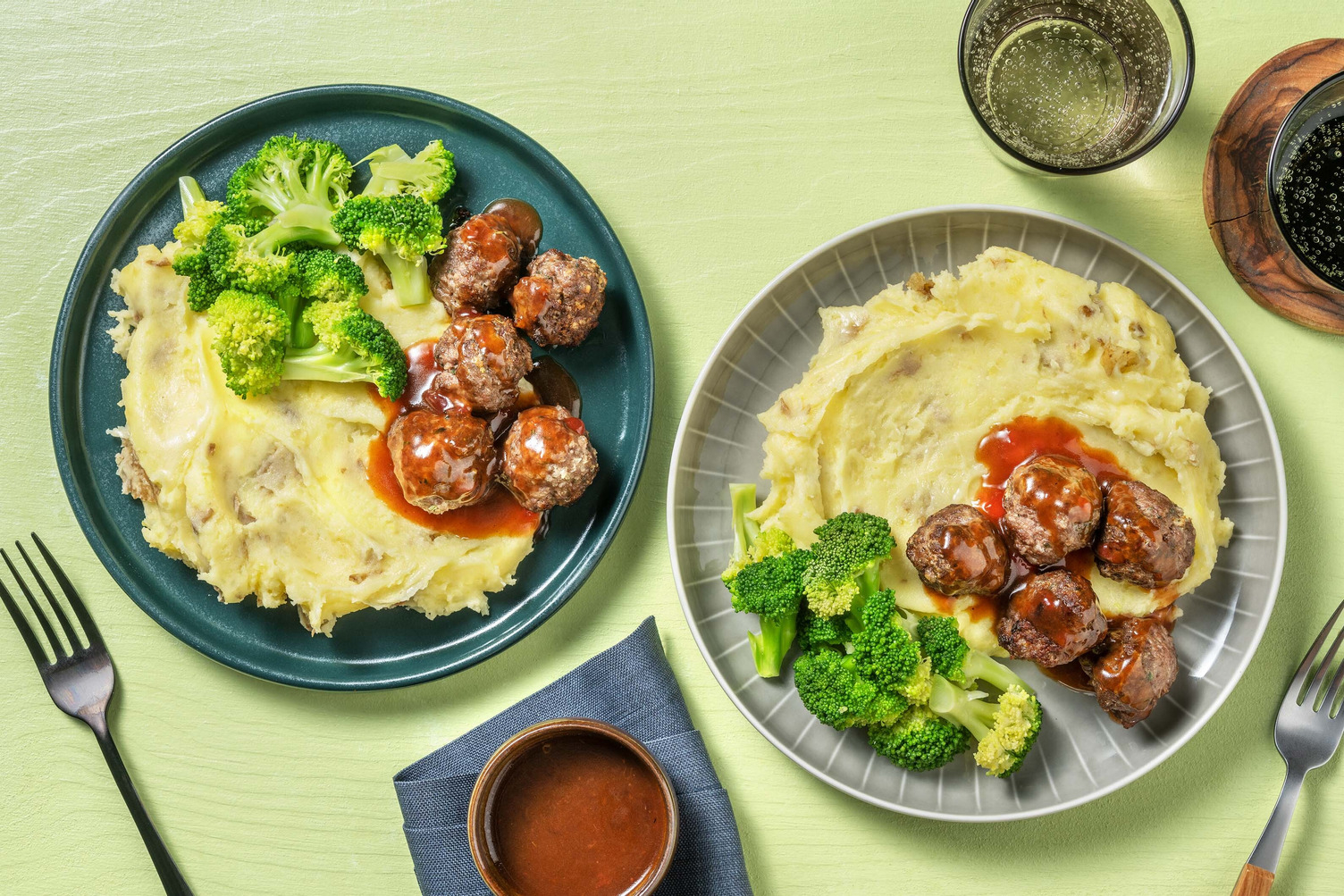 Beef Meatballs and Redcurrant Sauce