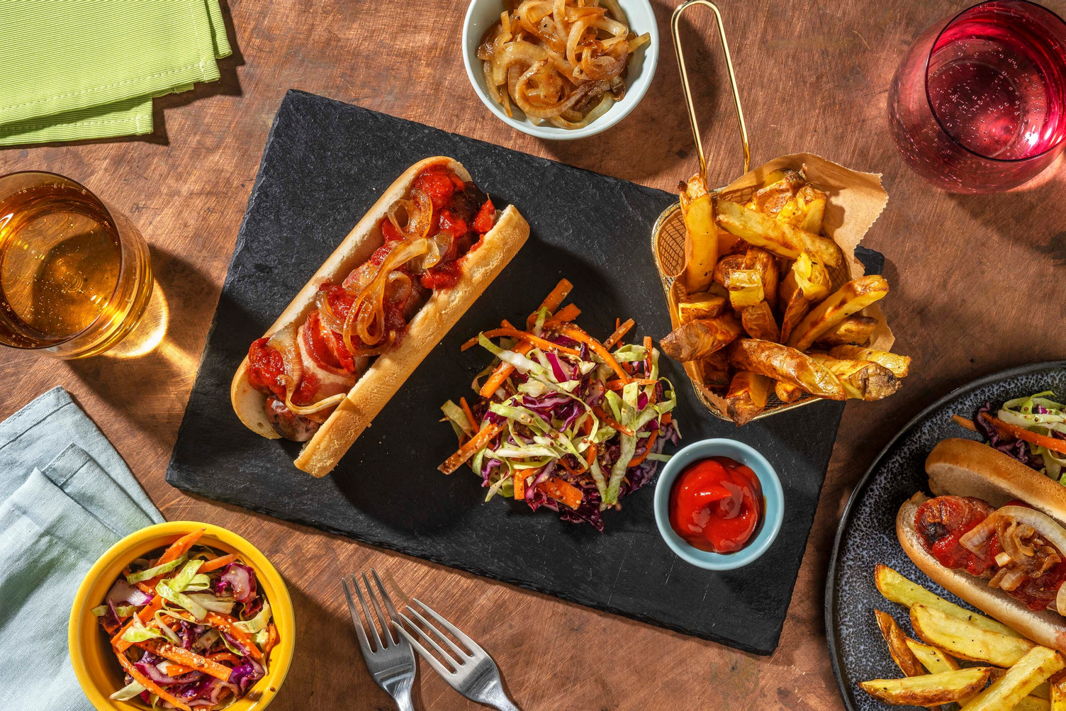 Oktoberfest Bacon Wrapped Currywurst