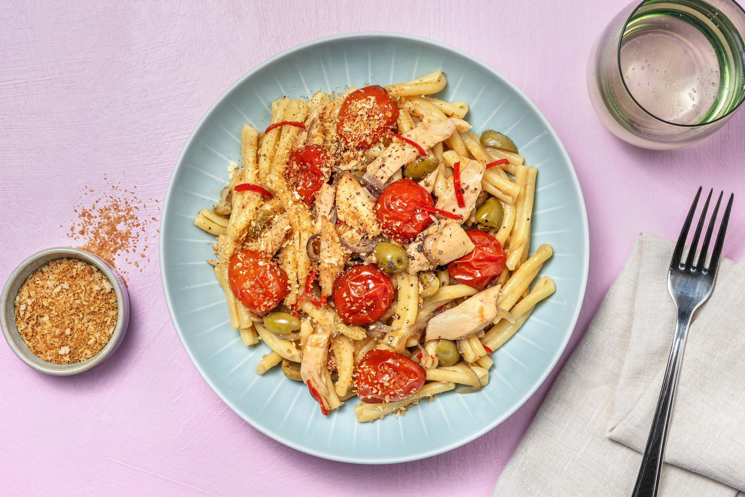 Strozzapreti al sugo di sgombro