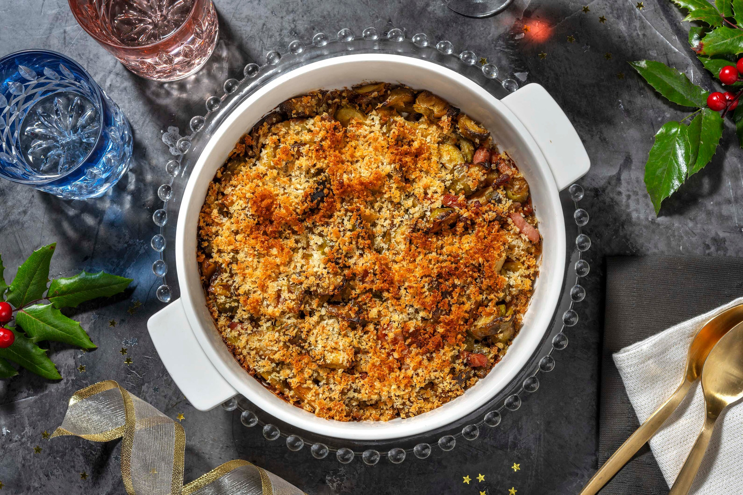 Brussel Sprout Gratin 
